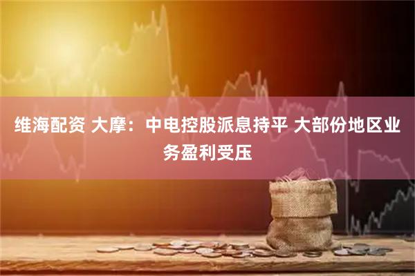 维海配资 大摩：中电控股派息持平 大部份地区业务盈利受压